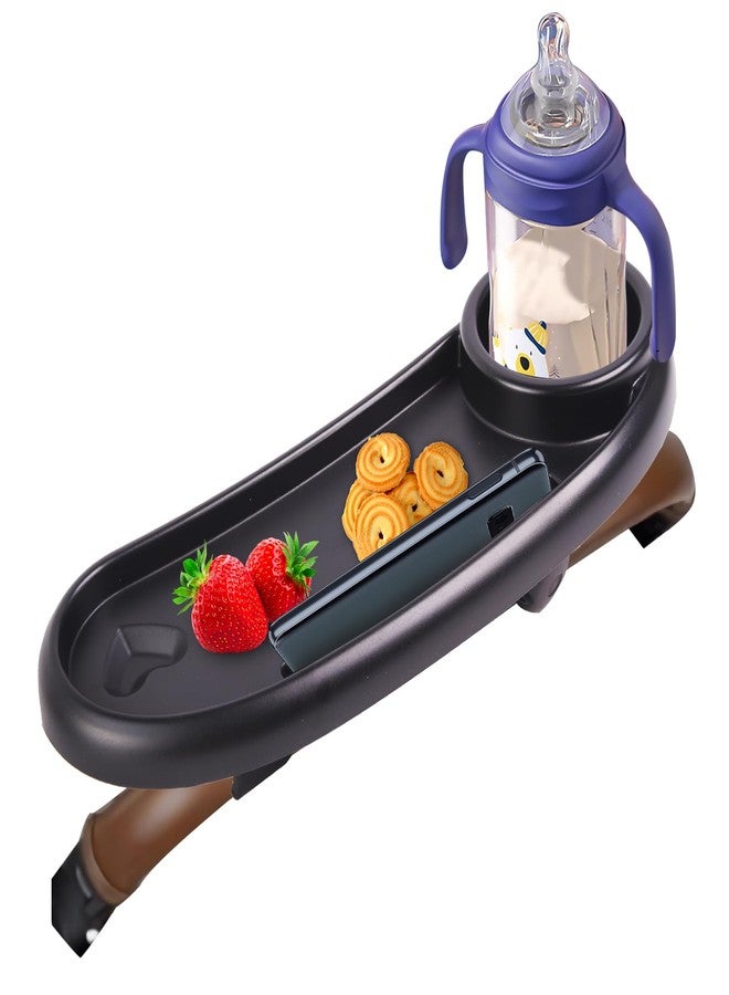 KEUYE Snack Tray Compatible with Nuna,Snack Tray for Stroller Compatible with Nuna,3 in 1 Snack Tray Attachment Compatible with Nuna with Phone Holder and Cup Holder - Image 1